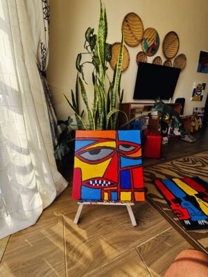 Acrylic painting on canvas