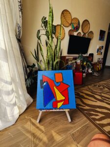 Acrylic painting on canvas
